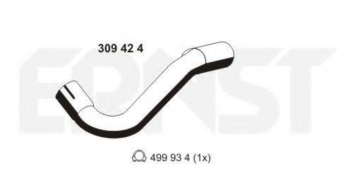 BOSAL 700177 Труба вихлопного газу