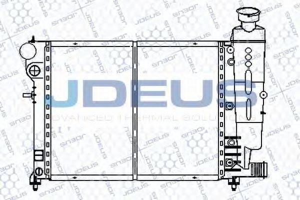 AKS DASIS 100761 Радіатор, охолодження двигуна