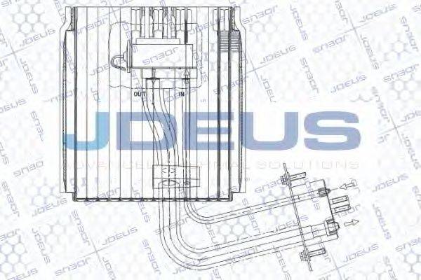 DENSO DEV12002 Випарник, кондиціонер