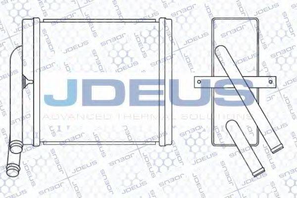 JDEUS 204M03 Теплообмінник, опалення салону