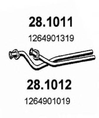 BOSAL 780-075 Труба вихлопного газу
