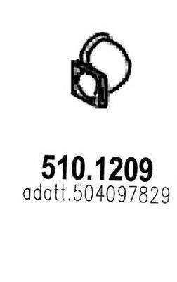 DINEX 29281 Труба вихлопного газу