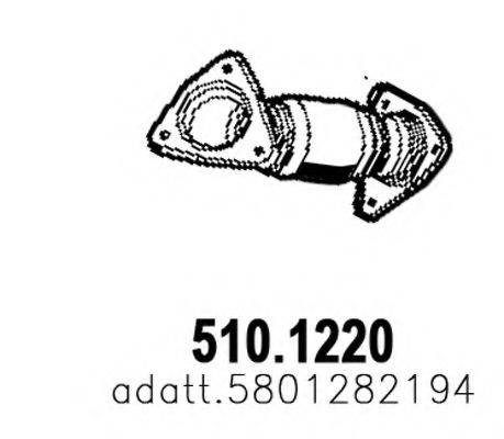 ASSO 5101220 Труба вихлопного газу
