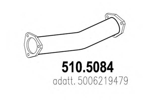 IVECO 5006219479 Труба вихлопного газу