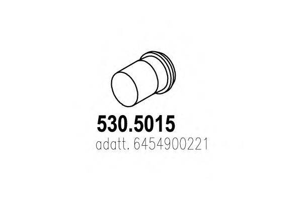 DINEX 50505 Труба вихлопного газу