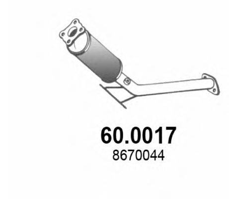 VOLVO 8670044 Каталізатор