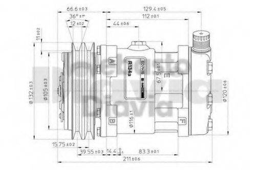 WEBASTO 015259 Компресор, кондиціонер