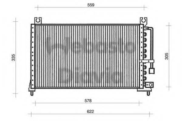 WEBASTO TSP0225034 Конденсатор, кондиціонер