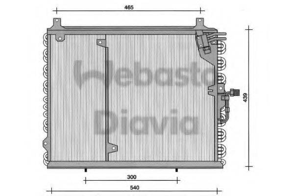 WEBASTO TSP0225038 Конденсатор, кондиціонер