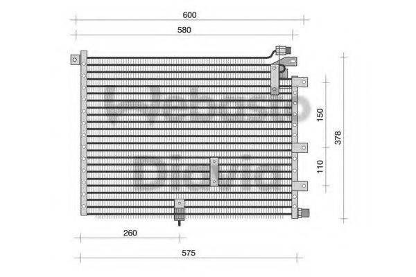WEBASTO TSP0225069 Конденсатор, кондиціонер