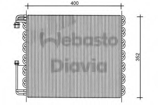 WEBASTO TSP0225080 Конденсатор, кондиціонер