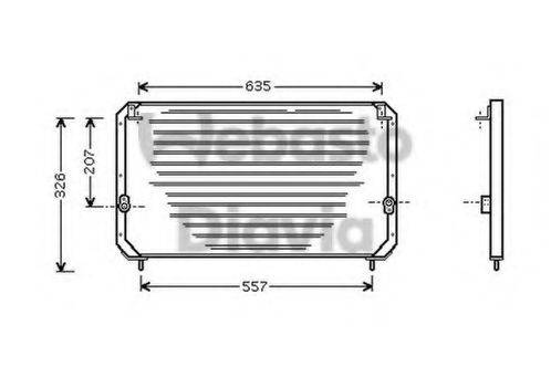 WEBASTO TSP0225094 Конденсатор, кондиціонер