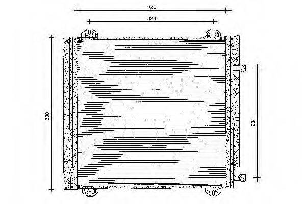 WEBASTO TSP0225104 Конденсатор, кондиціонер