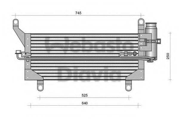 WEBASTO TSP0225114 Конденсатор, кондиціонер