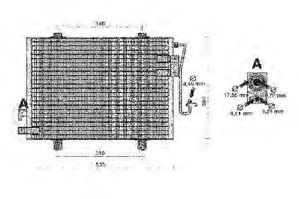 WEBASTO TSP0225131 Конденсатор, кондиціонер