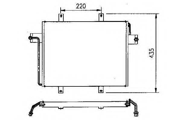 WEBASTO TSP0225138 Конденсатор, кондиціонер