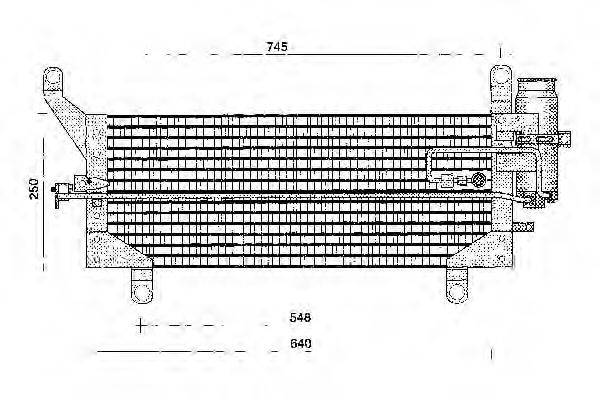 WEBASTO TSP0225189 Конденсатор, кондиціонер