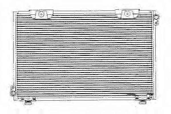WEBASTO TSP0225202 Конденсатор, кондиціонер