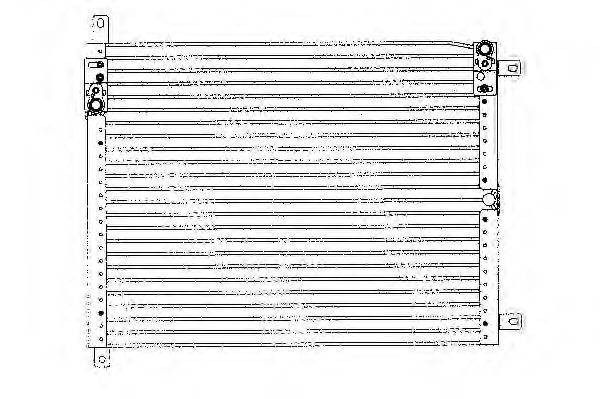 WEBASTO TSP0225208 Конденсатор, кондиціонер