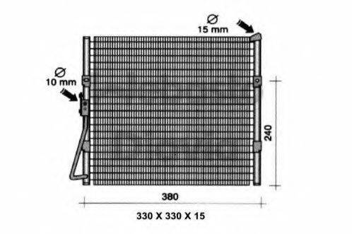 WEBASTO TSP0225278 Конденсатор, кондиціонер