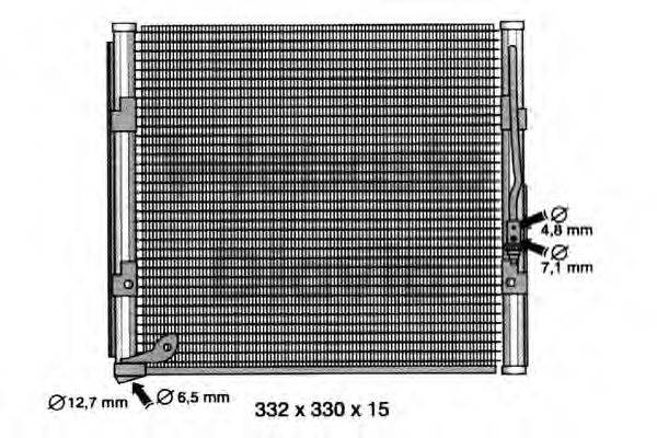 WEBASTO TSP0225279 Конденсатор, кондиціонер