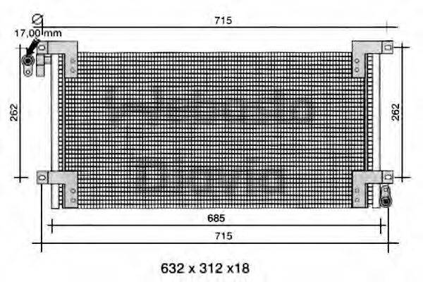 WEBASTO TSP0225292 Конденсатор, кондиціонер
