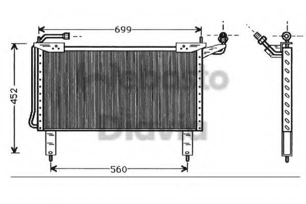 WEBASTO TSP0225298 Конденсатор, кондиціонер