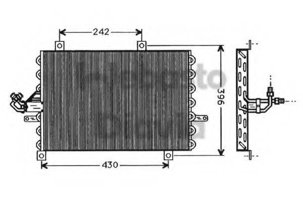 WEBASTO TSP0225305 Конденсатор, кондиціонер