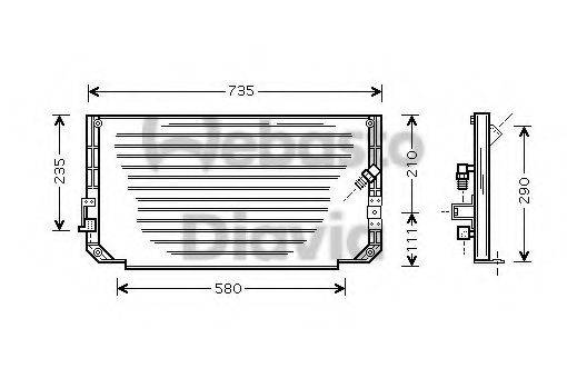 WEBASTO TSP0225479 Конденсатор, кондиціонер