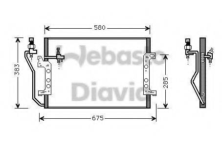 WEBASTO TSP0225483 Конденсатор, кондиціонер