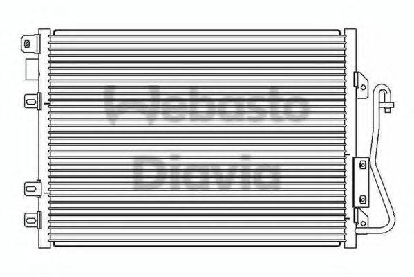 WEBASTO TSP0225620 Конденсатор, кондиціонер