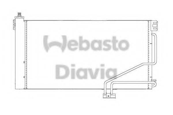 WEBASTO TSP0225678 Конденсатор, кондиціонер
