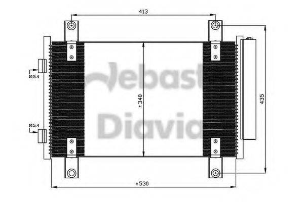 OM 6455EC Конденсатор, кондиціонер