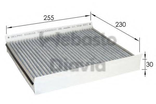 WEBASTO TSP0325051C Фільтр, повітря у внутрішньому просторі