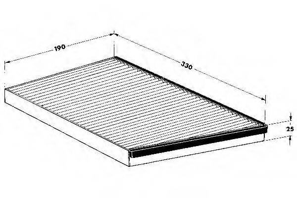 WEBASTO TSP0325083 Фільтр, повітря у внутрішньому просторі