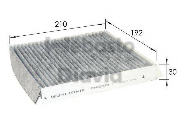 WEBASTO TSP0325084C Фільтр, повітря у внутрішньому просторі