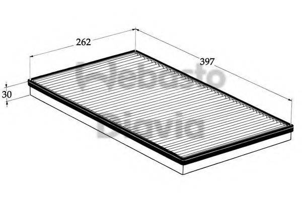 WEBASTO TSP0325086 Фільтр, повітря у внутрішньому просторі