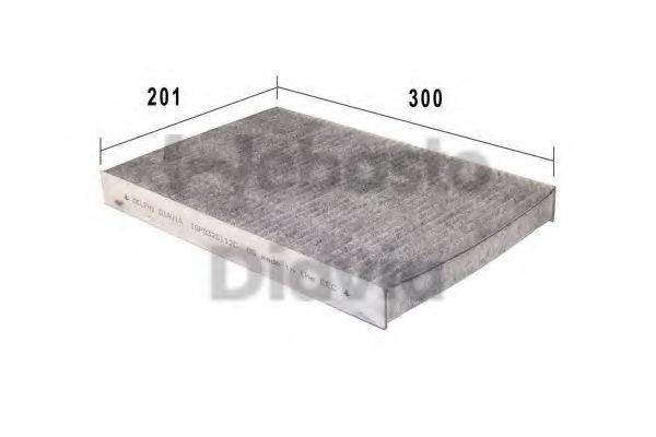 WEBASTO TSP0325112C Фільтр, повітря у внутрішньому просторі