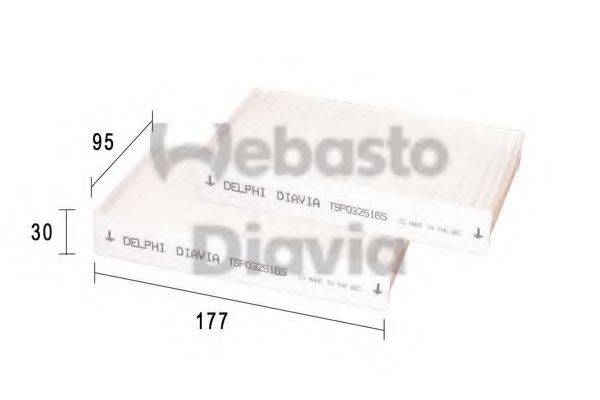 OM 80291-S2H-505 Фільтр, повітря у внутрішньому просторі