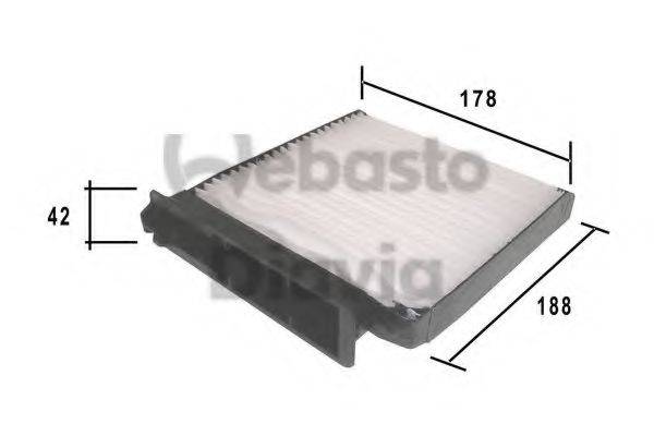WEBASTO TSP0325178 Фільтр, повітря у внутрішньому просторі