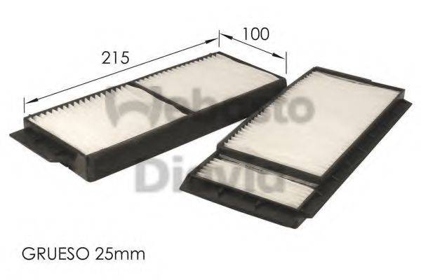 WEBASTO TSP0325202 Фільтр, повітря у внутрішньому просторі