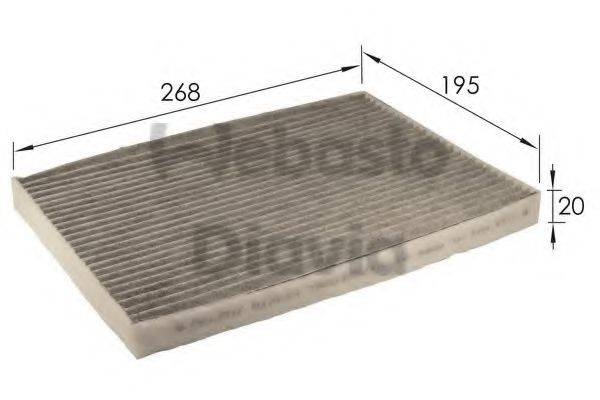 WEBASTO TSP0325231C Фільтр, повітря у внутрішньому просторі