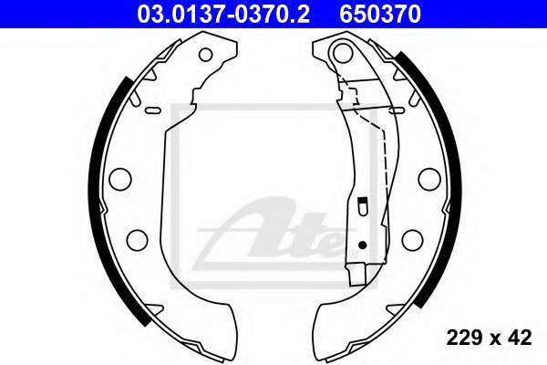ROULUNDS BRAKING 0711 Комплект гальмівних колодок