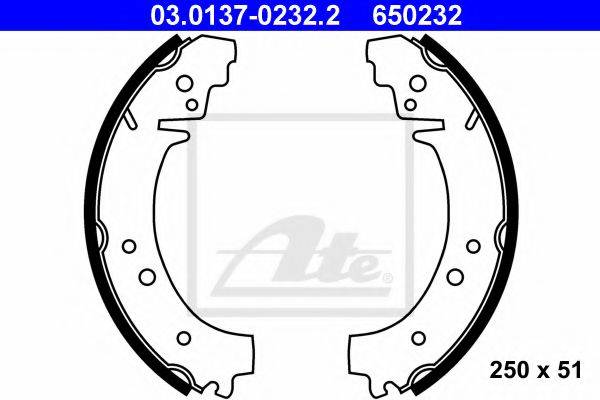 PEX 6.054 Комплект гальмівних колодок