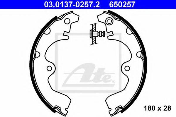 PEX 6.174 Комплект гальмівних колодок