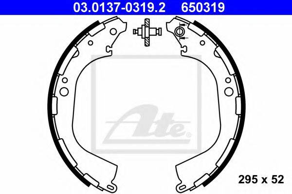 PEX 6.307 Комплект гальмівних колодок