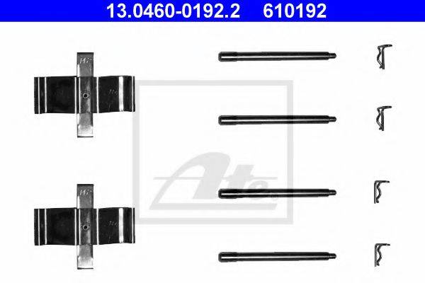 PEX 1400 Комплектуючі, колодки дискового гальма