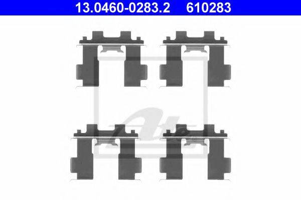 OJD (QUICK BRAKE) 1205 Комплектуючі, колодки дискового гальма