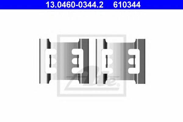 OJD (QUICK BRAKE) 1688 Комплектуючі, колодки дискового гальма