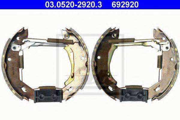 VALEO 554549 Комплект гальмівних колодок
